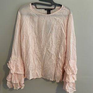 NWT Chelsea & Theodore | Ruffle Sleeve Shirt